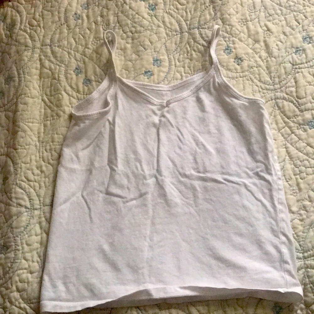 White tank top for kids - Picture 1 of 1
